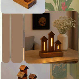 Unicraft VillageGlow Wooden Night Light